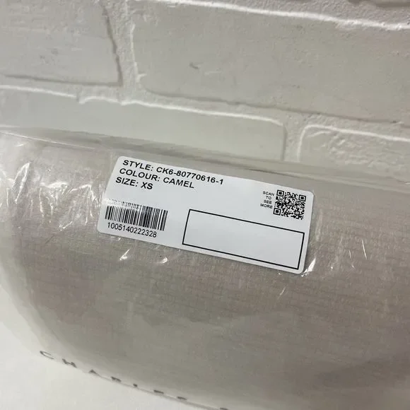 NEW - Charles & Keith - Mini Cassiopeia Fur-Trim Bag - Camel - XS - Picture 9 of 9